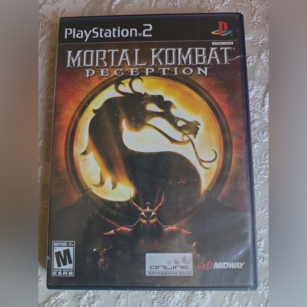 Mortal Kombat Deception Ps2 Game Complete